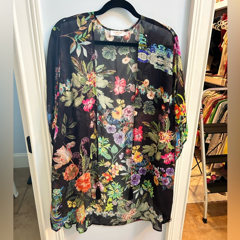 Johnny Was kimono size medium